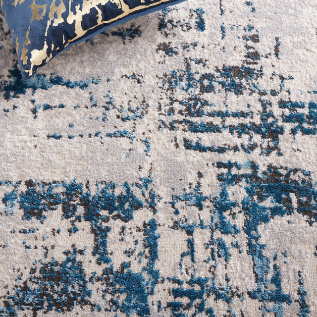 Safavieh Shivan Shv723M Grey/Blue Rug.