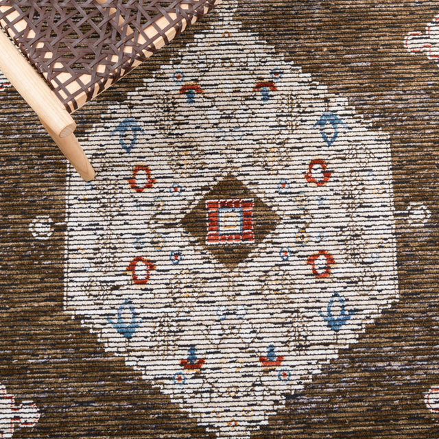 Safavieh Sierra Sra402A Ivory/Olive Green Rug.