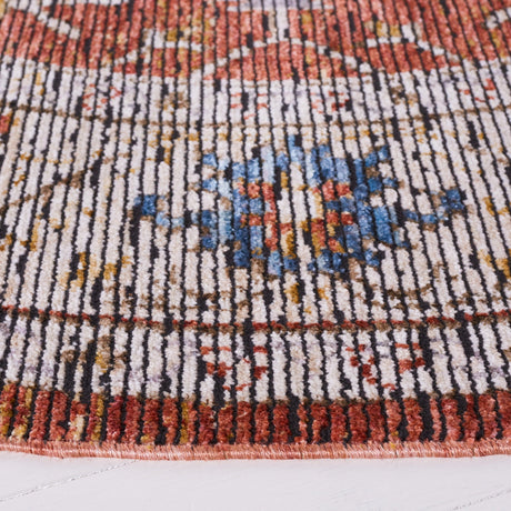Safavieh Sierra Sra404A Ivory/Rust Rug.