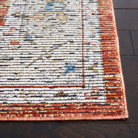 Safavieh Sierra Sra404A Ivory/Rust Rug.