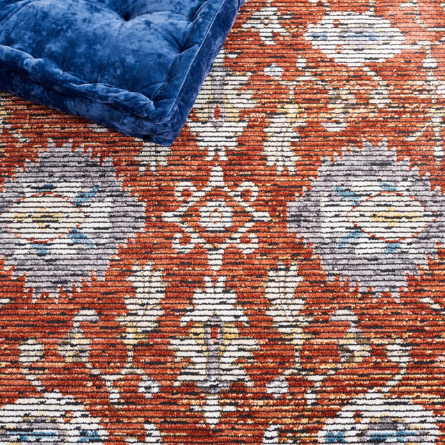 Safavieh Sierra Sra404A Ivory/Rust Rug.