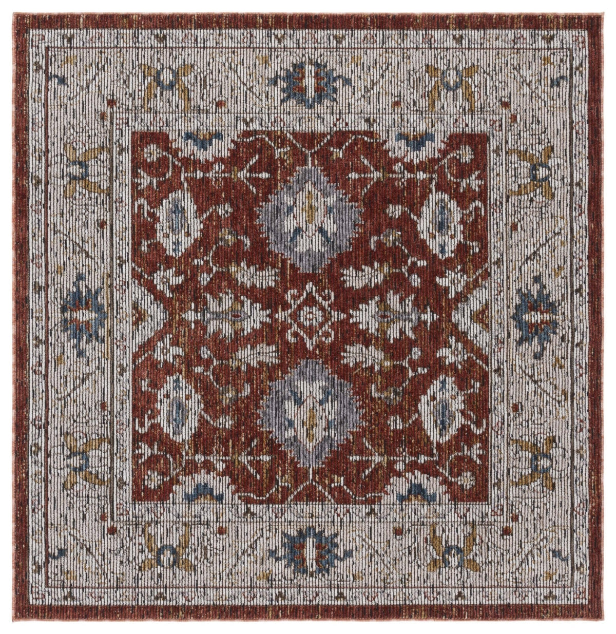 Safavieh Sierra Sra404A Ivory/Rust Rug.