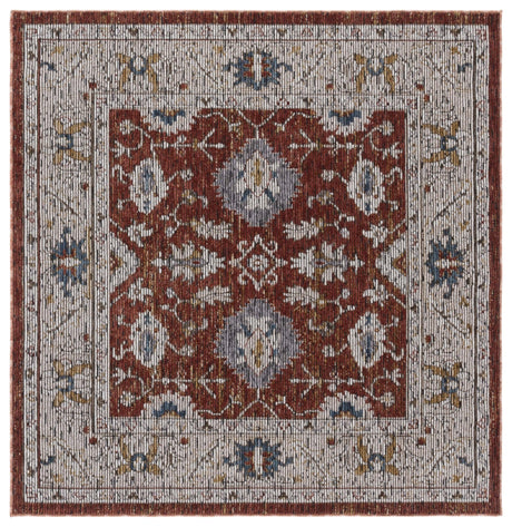 Safavieh Sierra Sra404A Ivory/Rust Rug.