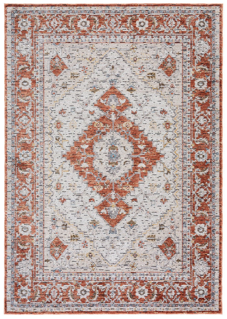 Safavieh Sierra Sra410A Ivory/Rust Rug.