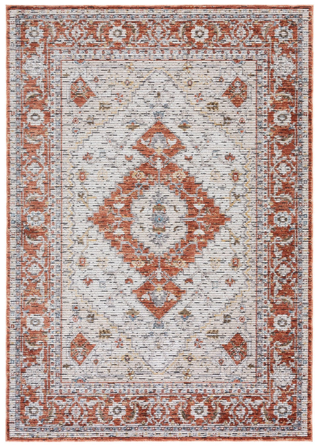 Safavieh Sierra Sra410A Ivory/Rust Rug.