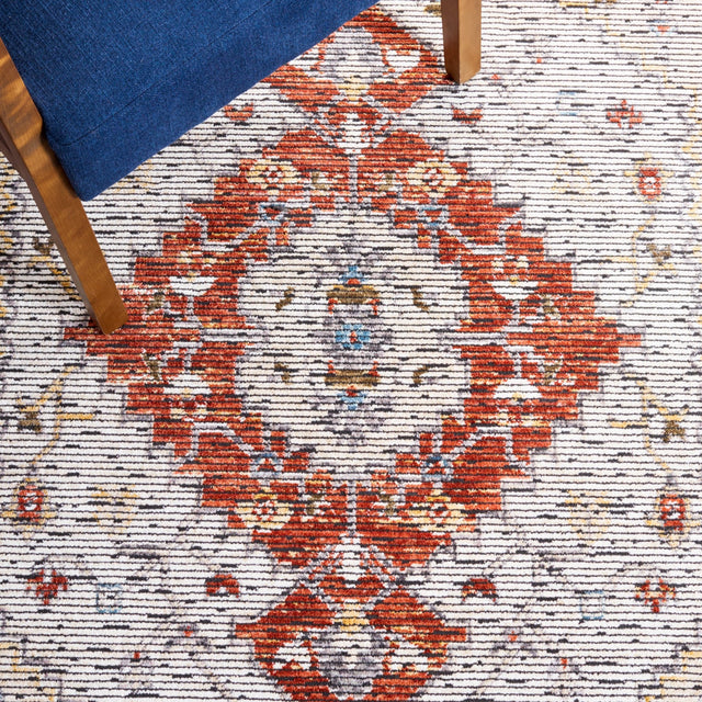 Safavieh Sierra Sra410A Ivory/Rust Rug.