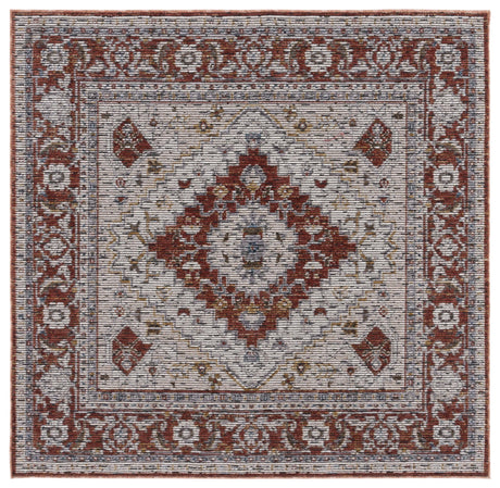Safavieh Sierra Sra410A Ivory/Rust Rug.
