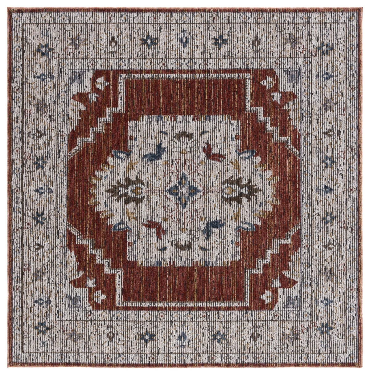 Safavieh Sierra Sra412A Ivory/Rust Rug.
