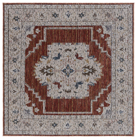 Safavieh Sierra Sra412A Ivory/Rust Rug.