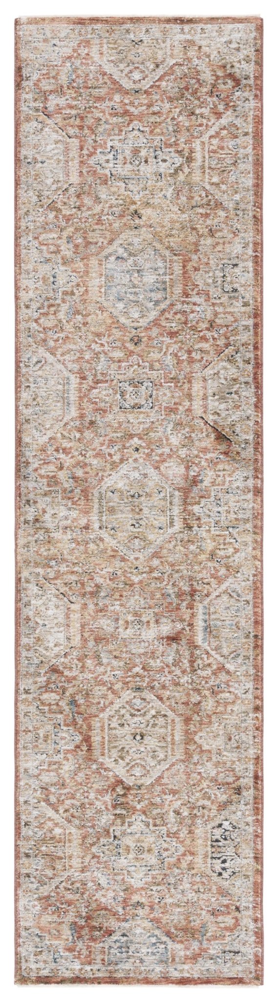 Safavieh Silverado Svd108P Rust/Blue Rug.