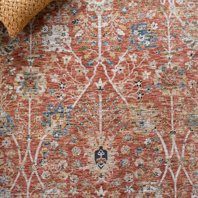 Safavieh Silverado Svd112P Rust/Blue Rug.