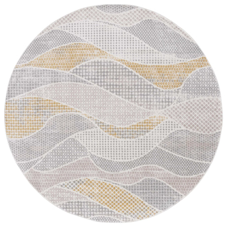 Safavieh Skyler Sky514F Grey Beige/Gold Rug.