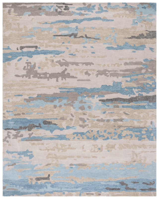 Safavieh Soho Soh677B Beige/Blue Rug.