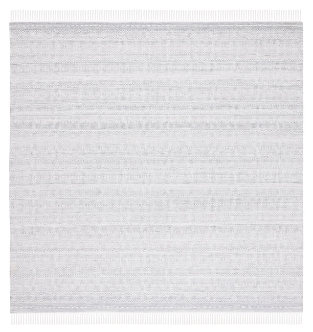 Safavieh Striped Kilim Stk104F Grey/Ivory Rug.