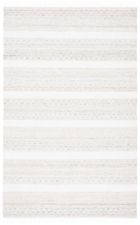 Safavieh Striped Kilim Stk105B Beige/Ivory Rug.