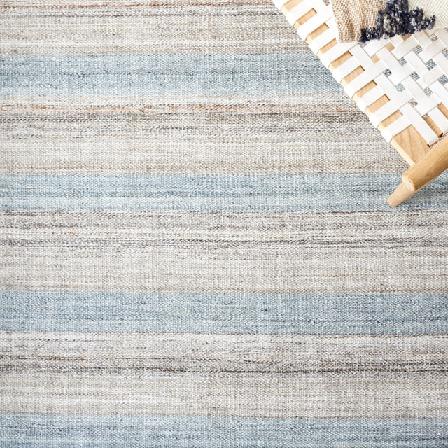 Safavieh Striped Kilim Stk107F Grey/Beige Rug.