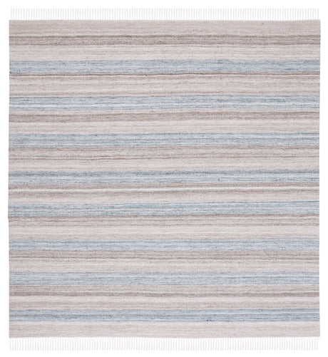 Safavieh Striped Kilim Stk107F Grey/Beige Rug.