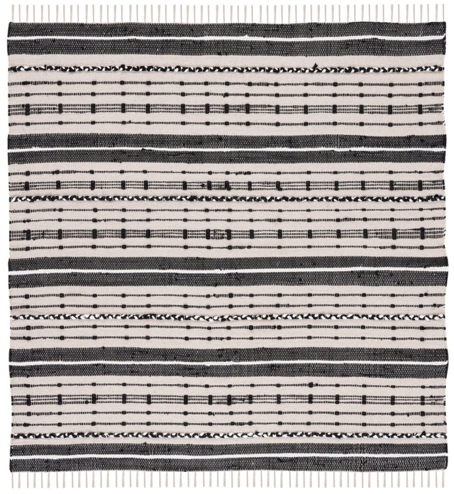 Safavieh Striped Kilim Stk206B Beige/Black Rug.