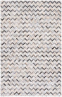 Safavieh Studio Leather Stl235G Black/Grey Rug.