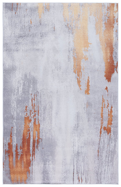 Safavieh Tacoma Tac801P Grey/Rust Rug.