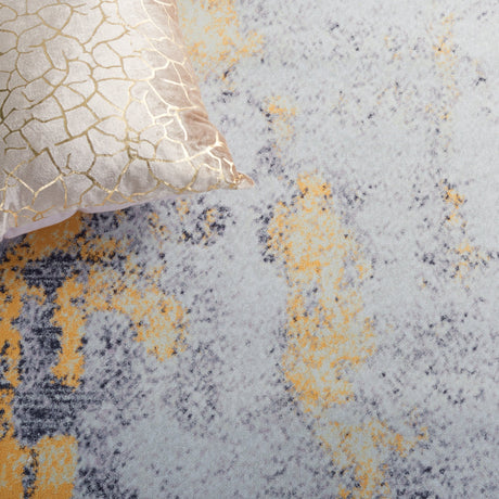 Safavieh Tacoma Tac803F Grey/Gold Rug.