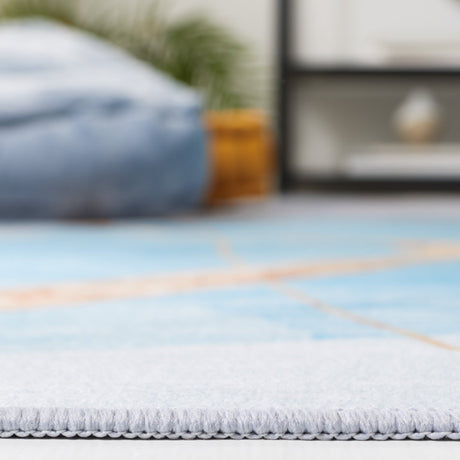 Safavieh Tacoma Tac836M Blue/Gold Rug.