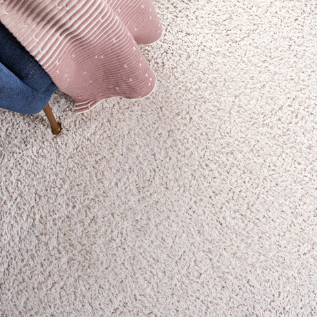 Safavieh Tahoe Shag Tho670G Silver Rug.