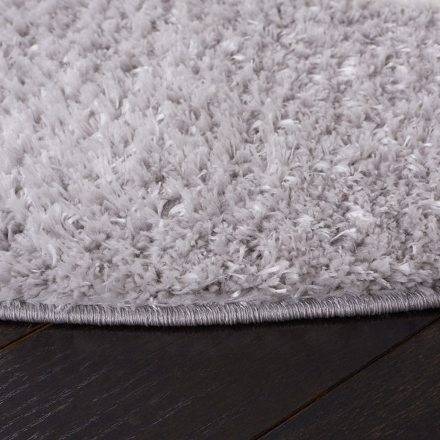 Safavieh Tahoe Shag Tho676F Light Grey/White Rug.