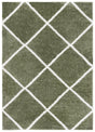 Safavieh Tahoe Shag Tho676W Sage/White Rug.