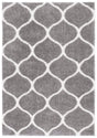 Safavieh Tahoe Shag Tho677H Grey/White Rug.