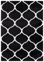 Safavieh Tahoe Shag Tho677Z Black/White Rug.