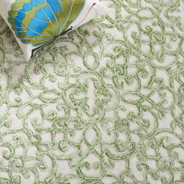 Safavieh Trace Trc103Y Ivory/Green Rug.