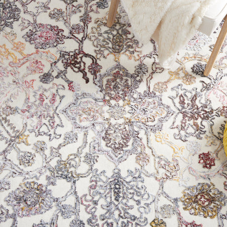 Safavieh Trace Trc303Q Red/Ivory Rug.
