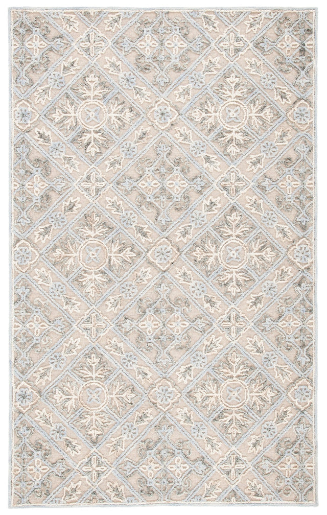 Safavieh Trace Trc802B Beige/Silver Rug.