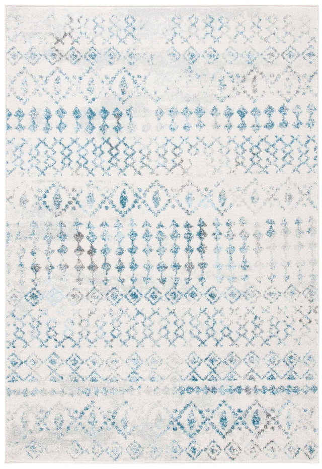 Safavieh Tulum Tul240C Ivory/Turquoise Rug.