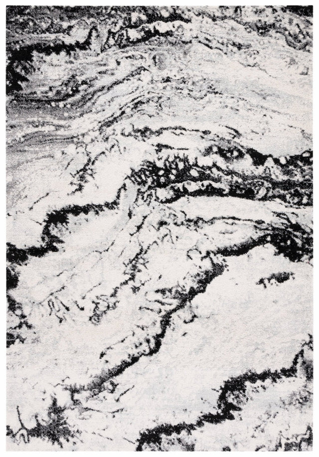 Safavieh Tulum Tul276A Ivory/Black Rug.