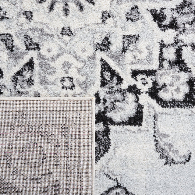 Safavieh Tulum Tul279A Ivory/Black Rug.