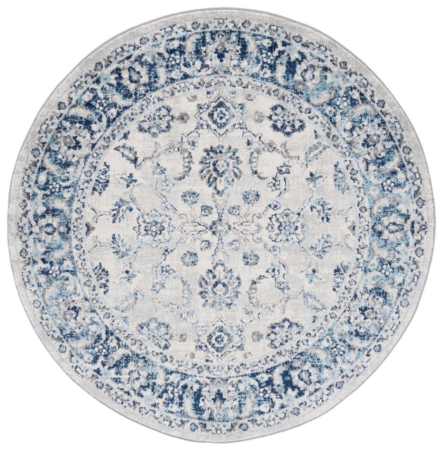Safavieh Tulum Tul281B Ivory/Blue Rug.