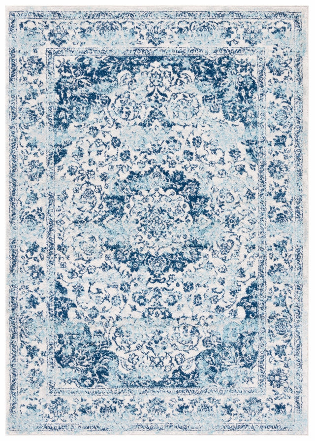 Safavieh Tulum Tul282B Ivory/Blue Rug.