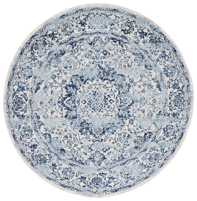 Safavieh Tulum Tul282B Ivory/Blue Rug.