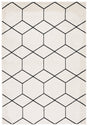 Safavieh Tulum Tul608A Ivory/Black Rug.
