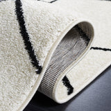 Safavieh Tulum Tul608A Ivory/Black Rug.