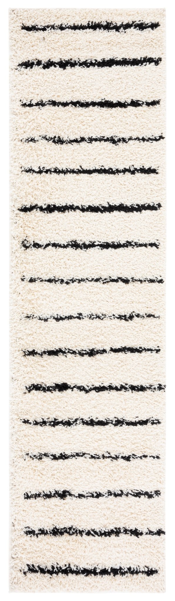 Safavieh Venus Shag Vns604A Ivory/Black Rug.