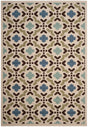Safavieh Veranda Ver080 Cream/Aqua Rug.