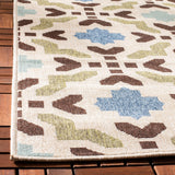Safavieh Veranda Ver080 Cream/Aqua Rug.