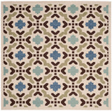 Safavieh Veranda Ver080 Cream/Aqua Rug.