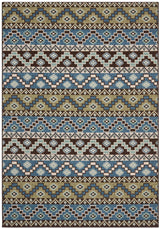 Safavieh Veranda Ver095 Blue/Creme Rug.
