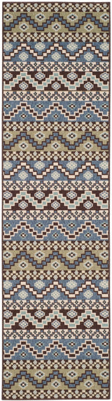 Safavieh Veranda Ver095 Blue/Creme Rug.