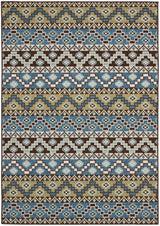 Safavieh Veranda Ver095 Blue/Creme Rug.