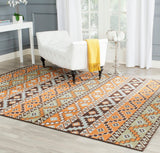 Safavieh Veranda Ver095 Terracotta/Chocolate Rug.